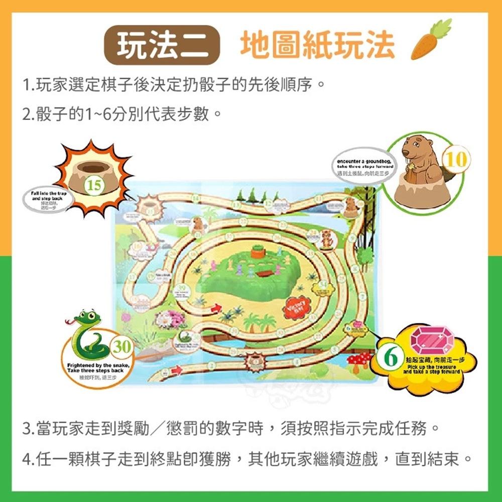 【隔日到貨🔥兔子陷阱】益智遊戲 兔子越野 益智遊戲 桌遊 桌遊益智 兒童桌遊 親子遊戲 跳棋 檢驗合格 百寶袋-細節圖6