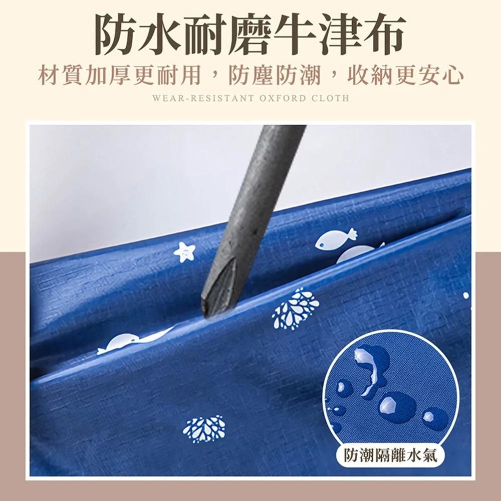 【蝦店隔日到貨🔥棉被收納袋】大容量 換季 衣物收納袋 整理袋 防塵袋 棉被袋 棉被收納 收納袋 百寶袋-細節圖5