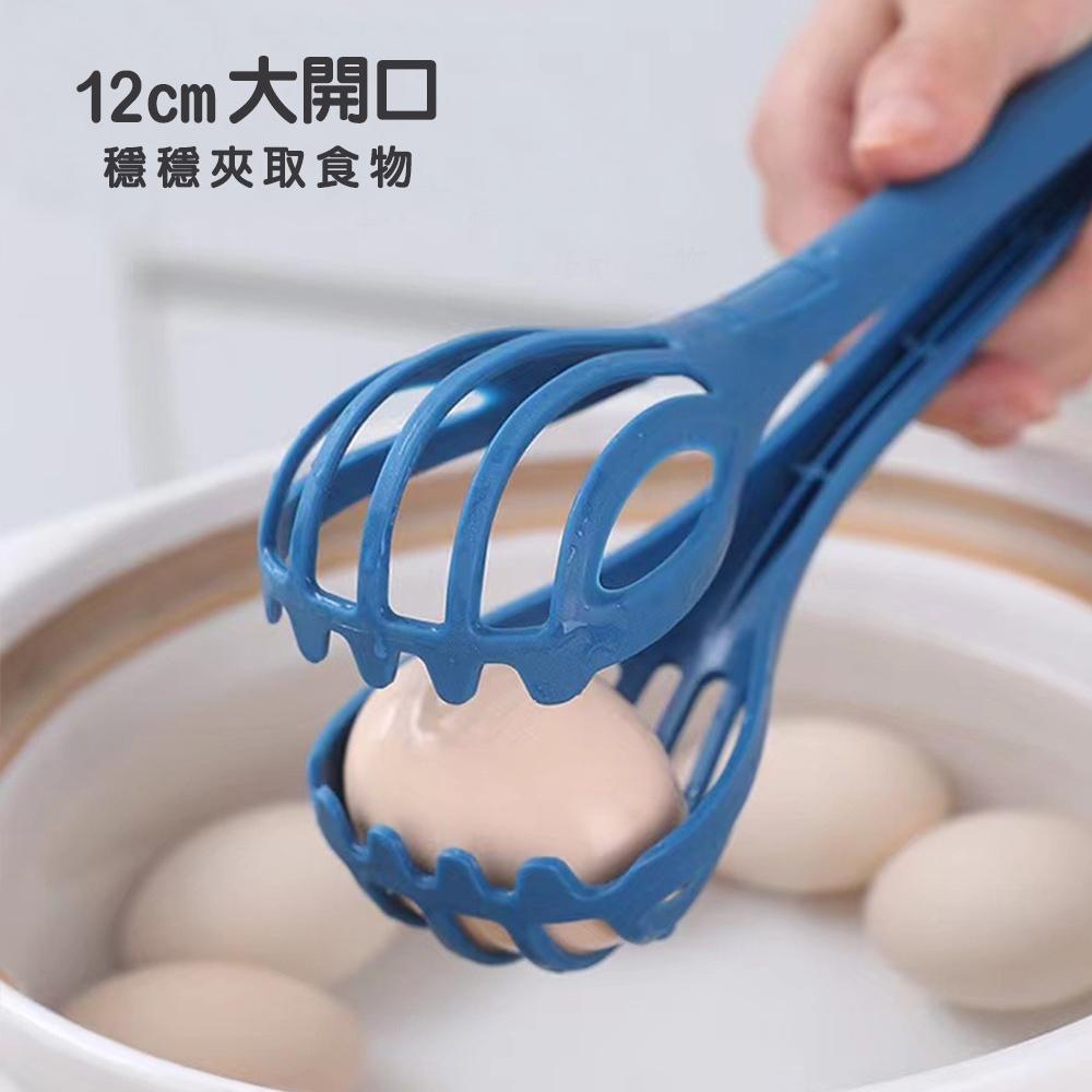 【台灣現貨🔥】多功能打蛋器 撈蛋器 手動打蛋器 打蛋夾 撈麵夾子 夾麵條 廚房撈麵夾 麵包夾 雞蛋夾 食物夾-細節圖4