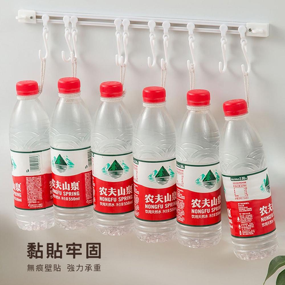 🔥台灣現貨🔥自黏軌道滑輪 頂側兩用 窗簾 窗簾滑軌 免打孔軌道 吊鉤 掛勾 窗簾掛鉤 無痕掛鉤 滑軌掛鉤 無痕掛勾 軌道-細節圖6