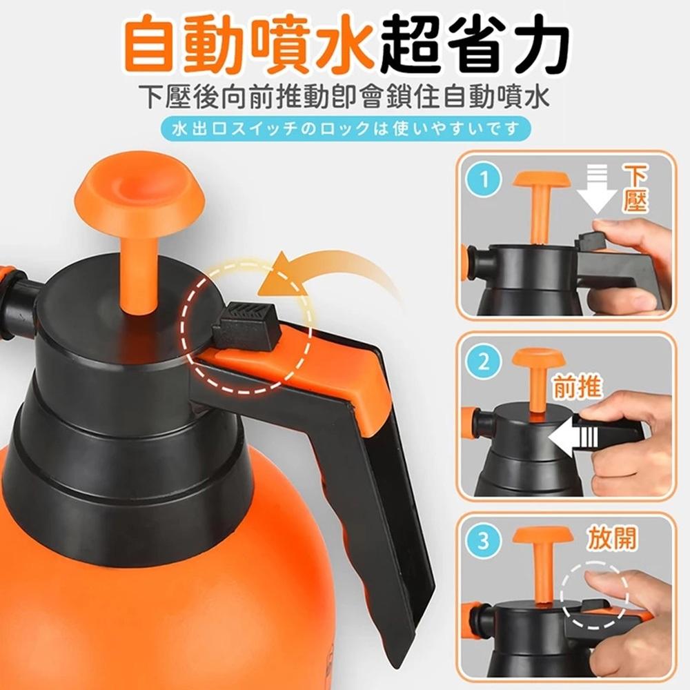 【隔日到貨🔥氣壓式噴霧壺】澆花器 泡沫噴瓶 氣壓式噴水壺 泡沫噴壺 噴壺 洗車噴壺 高壓 灑水壺 百寶袋-細節圖5