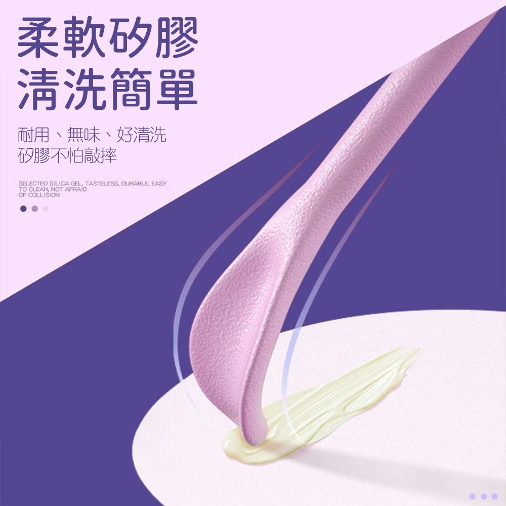 【台灣現貨🔥】矽膠雙頭刮勺 挖取棒 矽膠 挖勺 分裝 粉底液分裝勺 眼霜勺 挖匙 硅膠挖勺-細節圖3