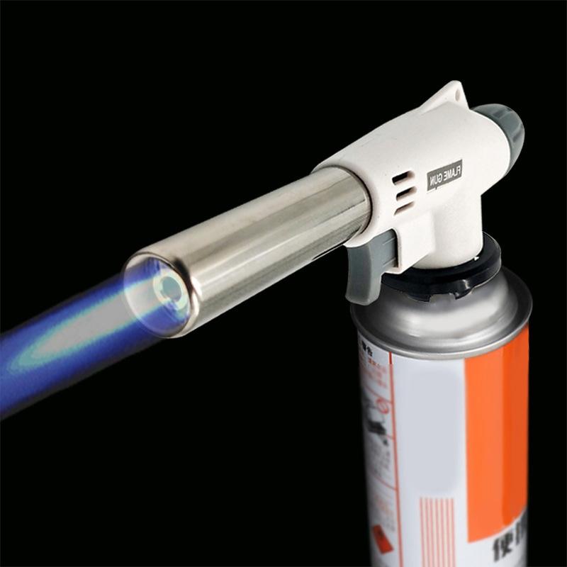【隔日到貨🔥】卡式瓦斯爐噴槍 噴槍 瓦斯噴槍 電子點火噴槍 瓦斯噴燈 卡是瓦斯噴槍頭 點火槍 噴火槍 烘培 可倒噴-細節圖3