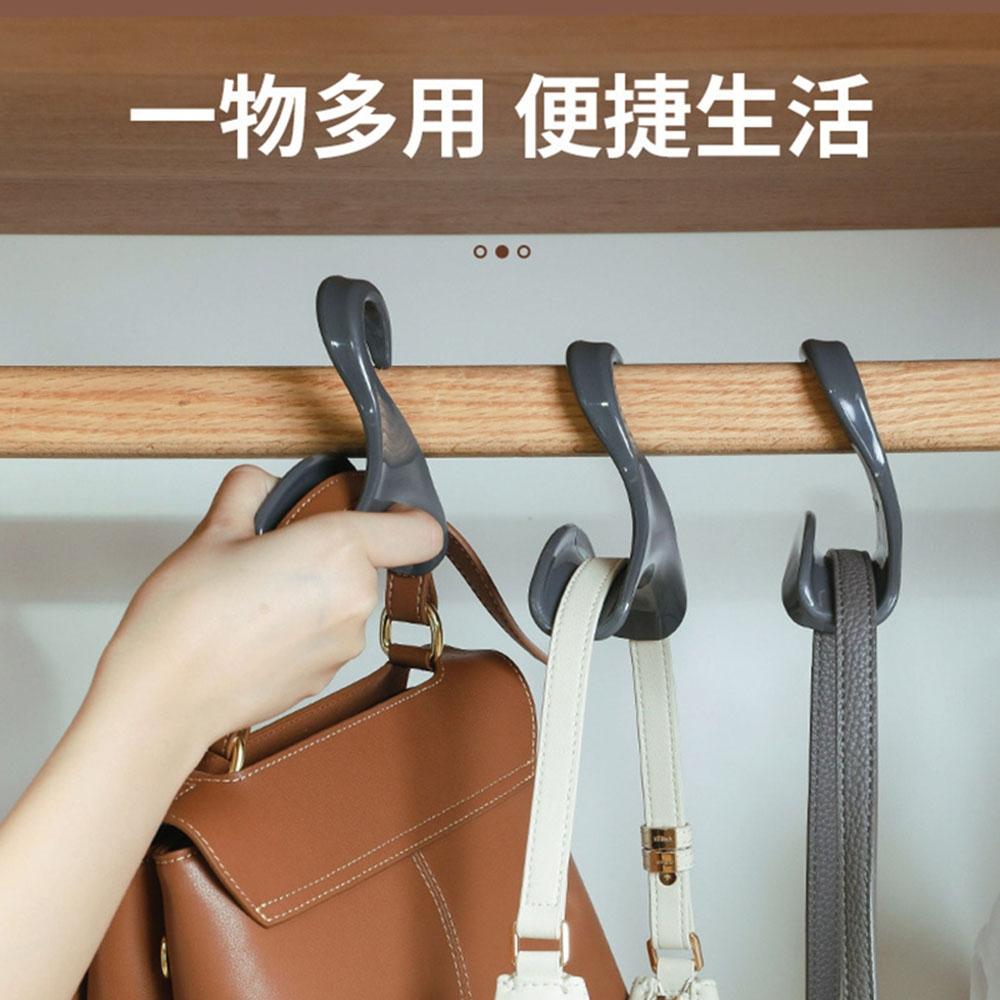 【台灣現貨🔥】加粗款 包包衣架 包包掛勾 帽子收納 包包收納 絲巾收納 帽子架 領帶收納 拱形衣架 萬用衣架 領帶衣架-細節圖2