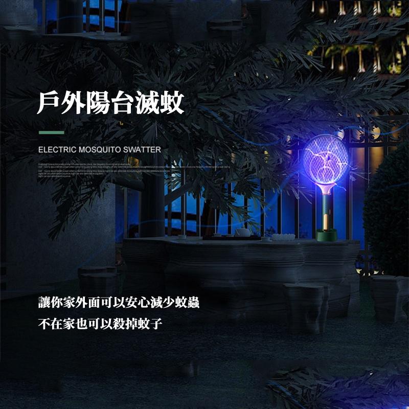 🔥台灣現貨🔥USB 充電 紫光電蚊拍 電蚊拍 捕蚊燈 捕蚊器 捕蚊拍 滅蚊神器 滅蚊拍 捕蚊 露營-細節圖4