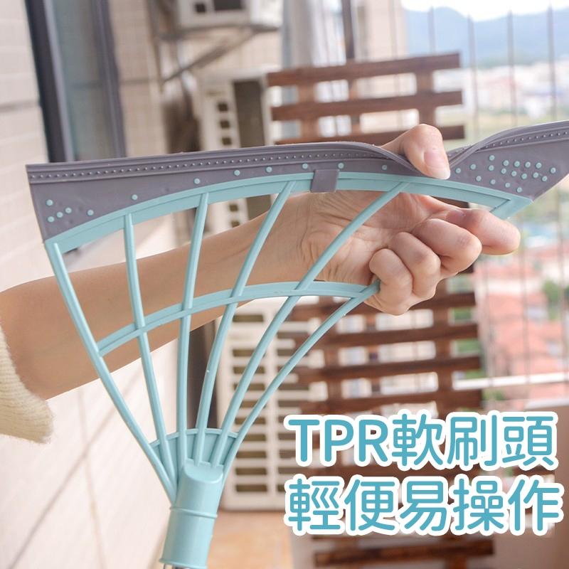 【台灣現貨🔥】乾濕兩用 刮水掃把 刮水刀 魔術掃把 刮水器 打掃神器 刮刀掃把 玻璃刮刀 地板刮刀 伸縮掃把 掃把-細節圖3