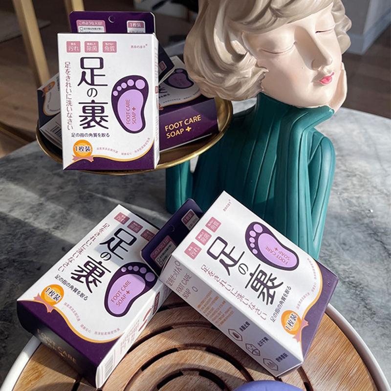 🔥台灣現貨🔥腳肥皂 日本熱銷 洗腳皂 洗腳 腳皂 去腳氣 除腳臭 止癢 除死皮 爛腳丫 香港腳-細節圖4