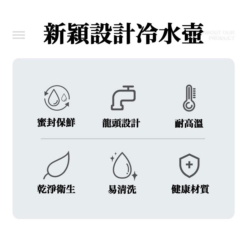 🔥台灣現貨🔥水龍頭冷水壺 冷水壺 冷熱水壺 家用水壺 耐熱冷水壺 冰箱冷水壺 冷水桶 飲水桶-細節圖4