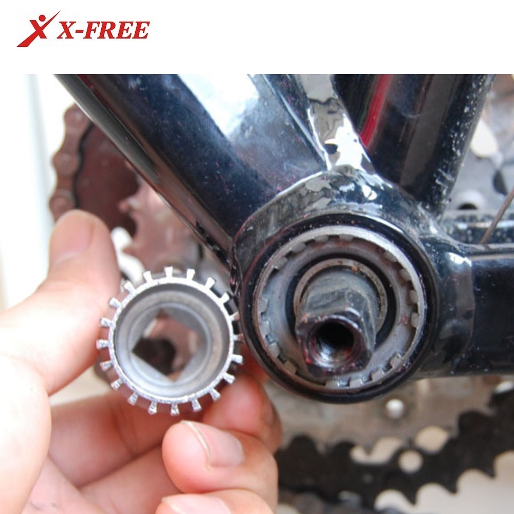 DG 中軸BB套筒工具 自行車中軸工具 20齒B.B.工具 ISIS梅花BB工具 SHIMANO中軸工具 20齒BB工具-細節圖7