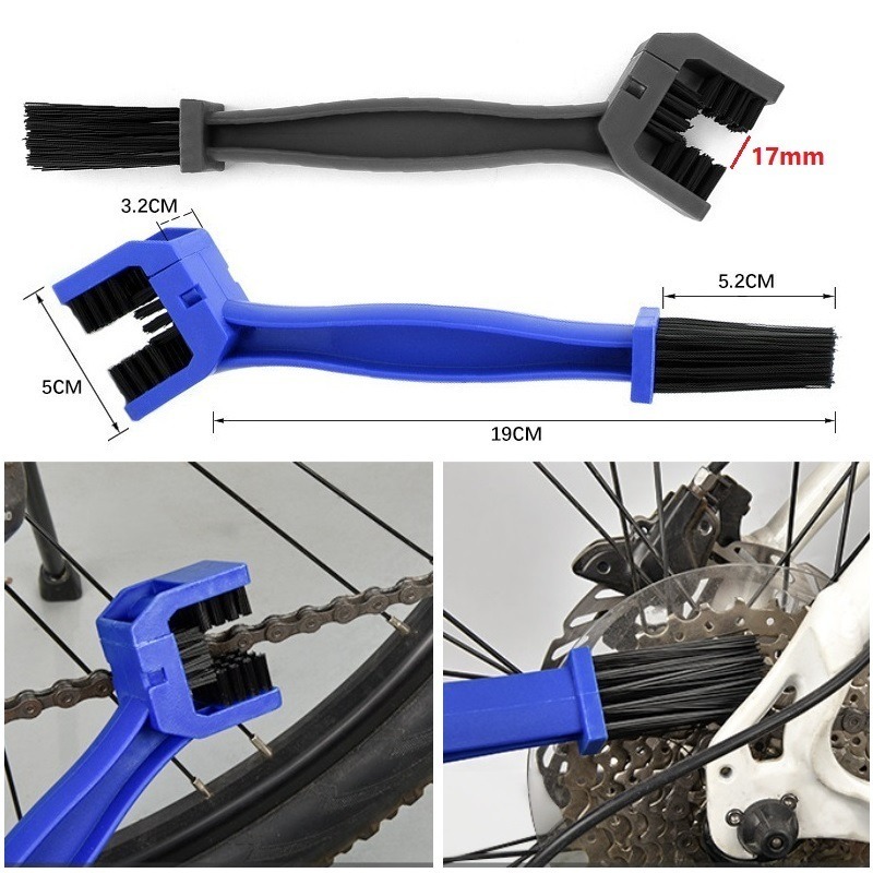 DG 機車自行車鏈條毛刷 鏈條清潔刷 齒盤清潔刷 大盤清洗刷 飛輪清洗刷 鏈條清潔器 擋車鍊條刷 清洗刷 鏈條清洗劑-細節圖6