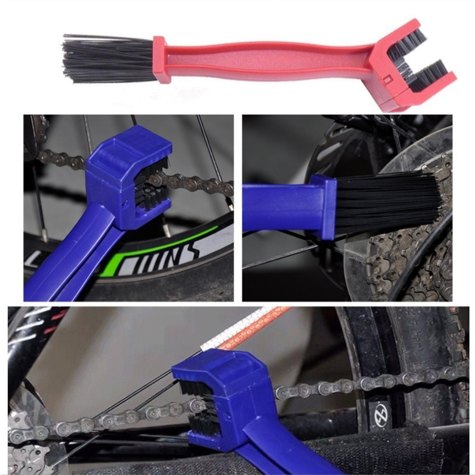 DG 機車自行車鏈條毛刷 鏈條清潔刷 齒盤清潔刷 大盤清洗刷 飛輪清洗刷 鏈條清潔器 擋車鍊條刷 清洗刷 鏈條清洗劑-細節圖8