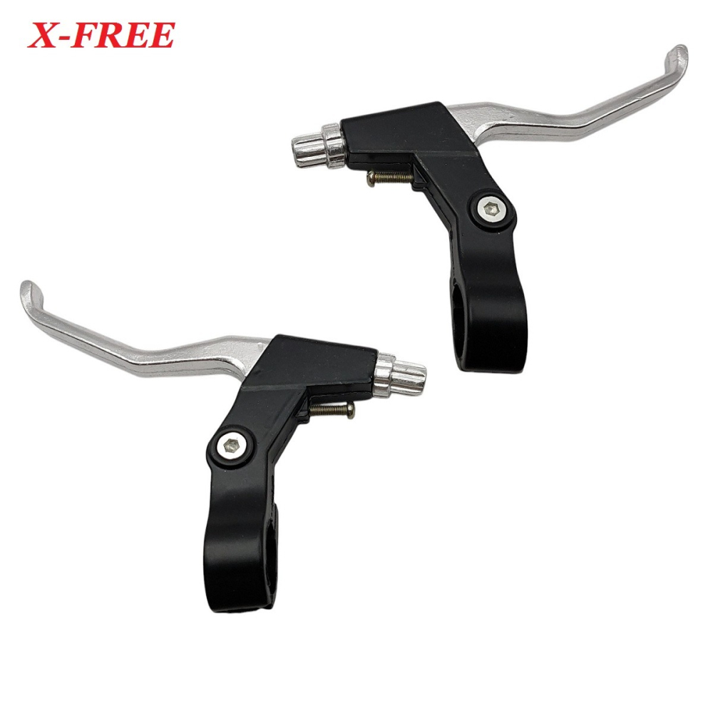 套裝 1車份全鋁剎車手把 前後V型夾器 剎車內外線組 煞把 剎把 V夾 V型夾器 夾器 自行車 剎車 內線 煞車 外管-細節圖2