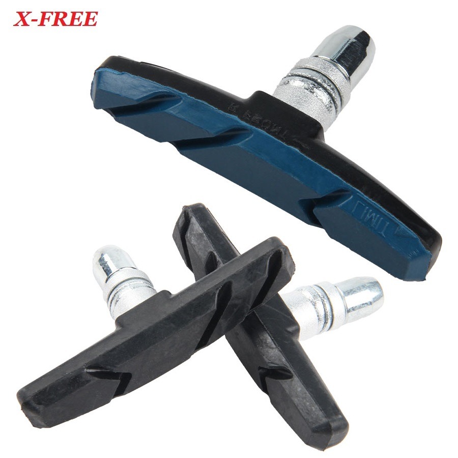 三色V夾煞車皮 1包兩顆裝 V煞皮 V型煞車皮 登山車煞皮 V夾剎車皮 V型夾剎車 靜音耐磨無聲款 自行車V剎車皮-細節圖10