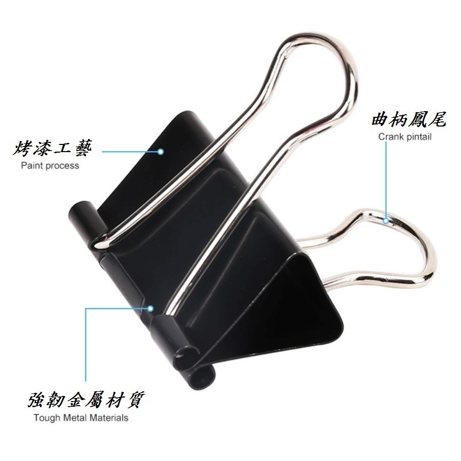 DG 高雄60mm大號燕尾夾 大號夾子 長尾夾 燕尾夾 開口夾 書夾 夾子 票據夾票夾 圓尾夾鐵夾 萬用夾 馬卡龍金屬夾-細節圖8