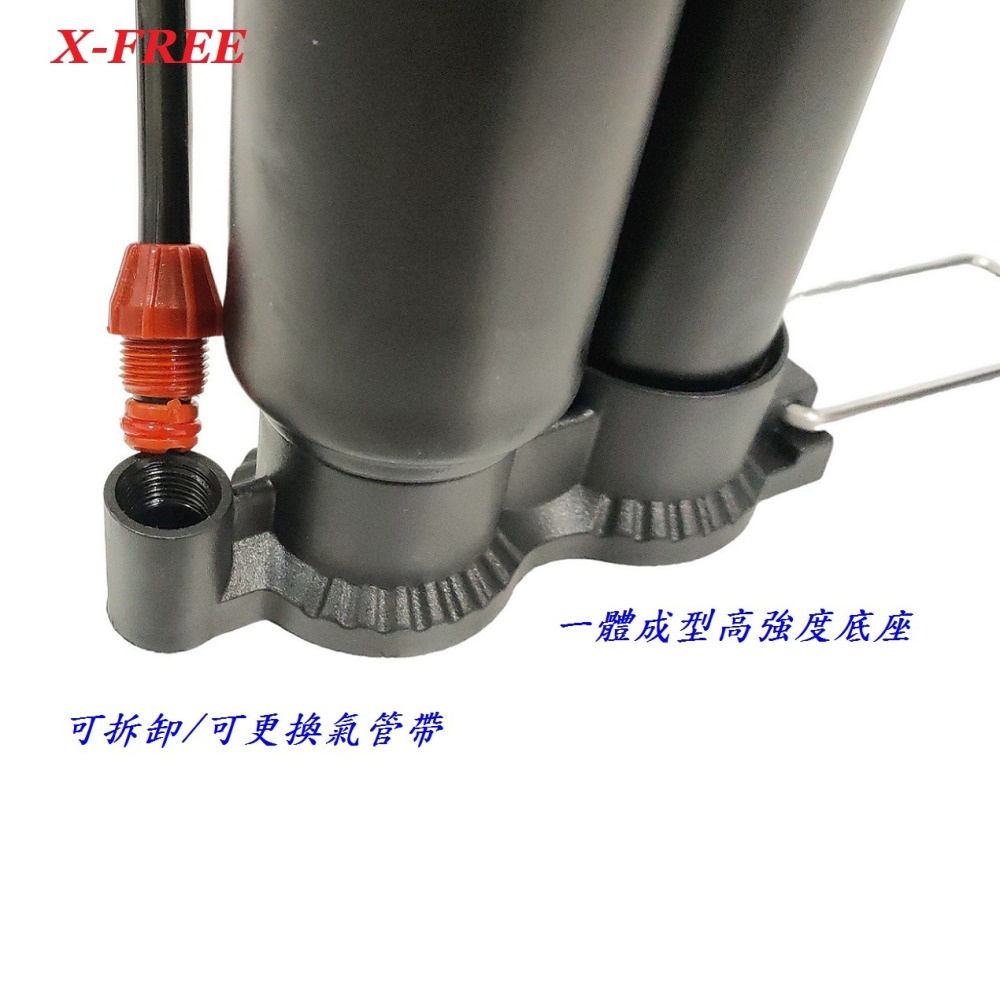 DG 黑旋風直立式高壓打氣筒 落地式打氣筒 手壓式自行車打氣桶 汽車打氣機 籃球打氣桶 機車充氣泵 公路車打氣 打氣筒-細節圖9