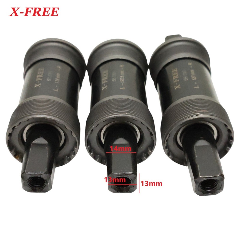 DG 九尺寸 卡式培林BB中軸 自行車68mm四方軸 五通軸心 培林式五通 培林卡式四方孔 培林BB 培林中軸 培林軸心-細節圖6