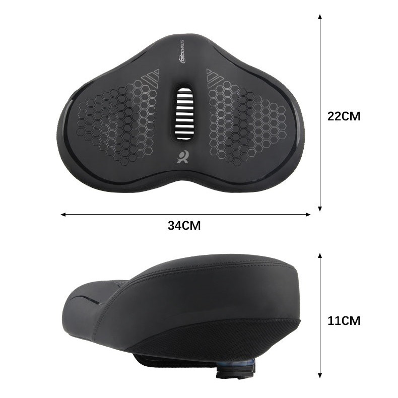 DG 壹五 特大沙發中空坐墊 沙發級避震大座墊 Q軟自行車坐墊 淑女車舒適坐墊 登山車鞍座 公路車坐墊 座墊 座椅 坐椅-細節圖6