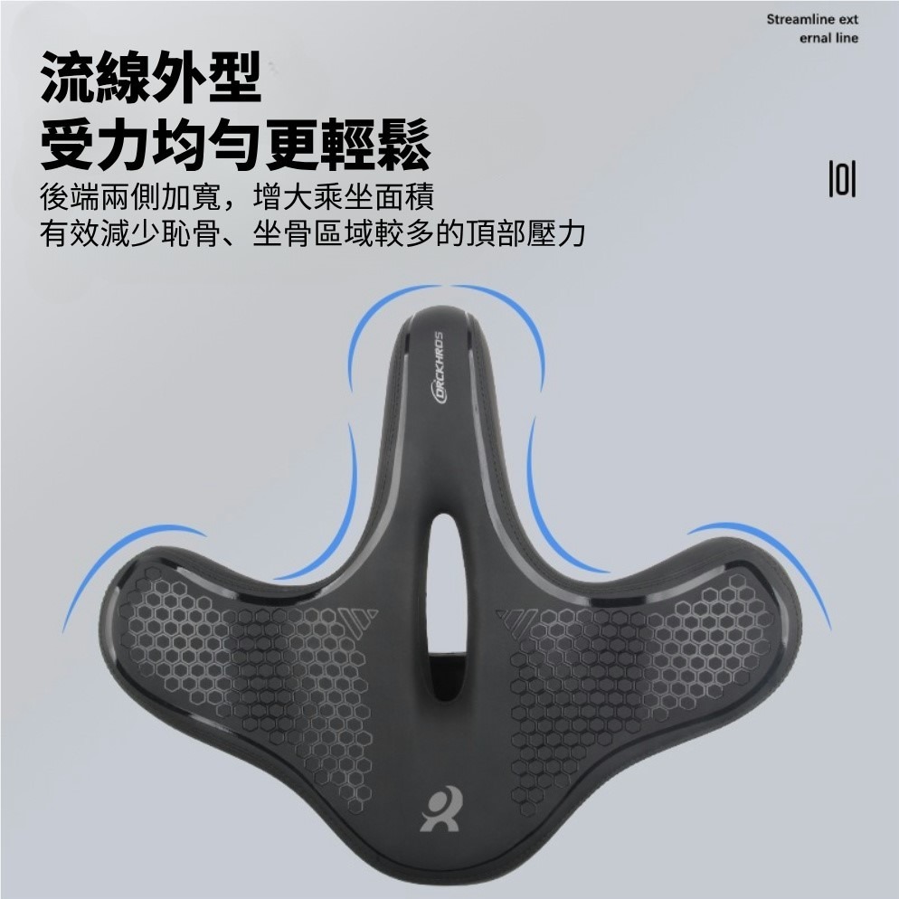 DG 壹六 特大沙發中空坐墊 沙發級避震大座墊 Q軟自行車坐墊 淑女車舒適坐墊 登山車鞍座 公路車坐墊 座墊 座椅 坐椅-細節圖7