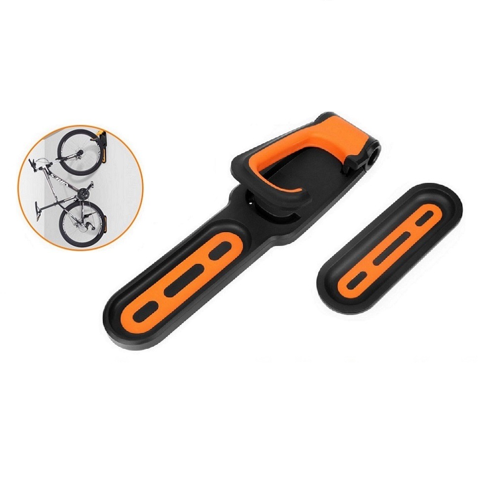 DG 腳踏車牆壁型展示架 橘鉤折疊款加強型自行車牆壁掛架 壁掛式置車架 壁掛架 壁掛式掛車架 吊車架 T型款停車架 壁掛-細節圖11