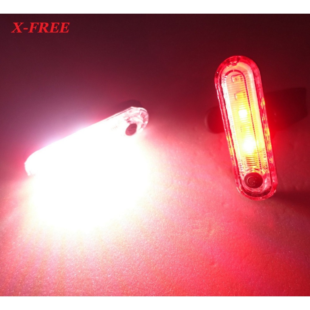 DG 星耀紅光警示燈 X-FREE爆閃警示燈 星耀燈 USB充電自行車尾燈 單車後燈 騎行夜騎超長續航 定位燈LED車燈-細節圖3