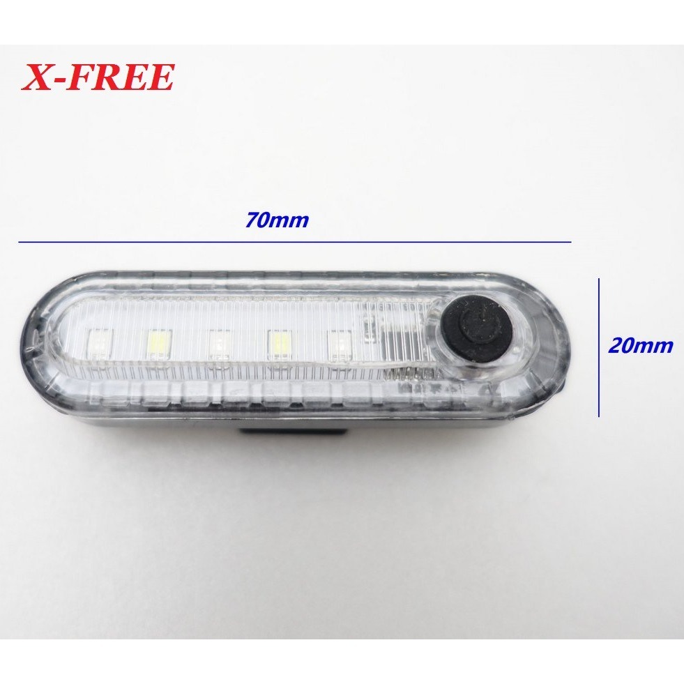 DG 星耀紅光警示燈 X-FREE爆閃警示燈 星耀燈 USB充電自行車尾燈 單車後燈 騎行夜騎超長續航 定位燈LED車燈-細節圖5