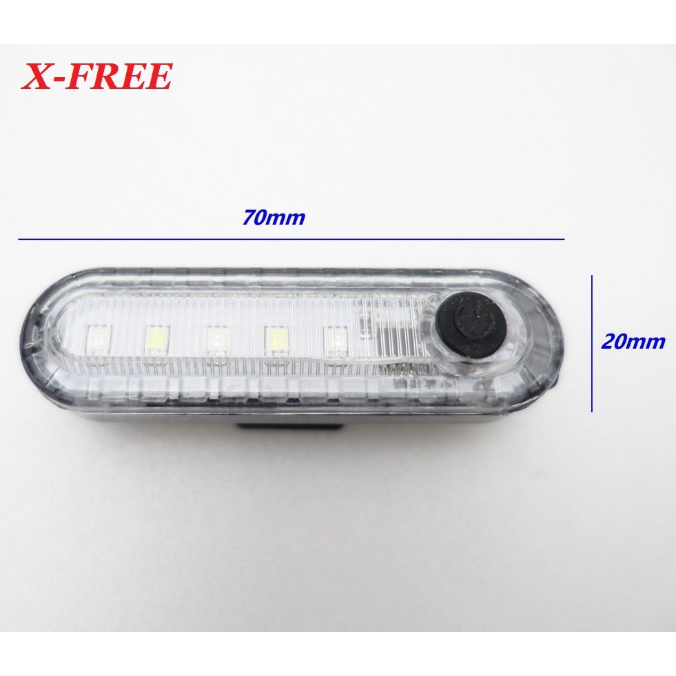 DG 星耀紅光警示燈 X-FREE爆閃警示燈 星耀燈 USB充電自行車尾燈 單車後燈 騎行夜騎超長續航 定位燈LED車燈-細節圖5