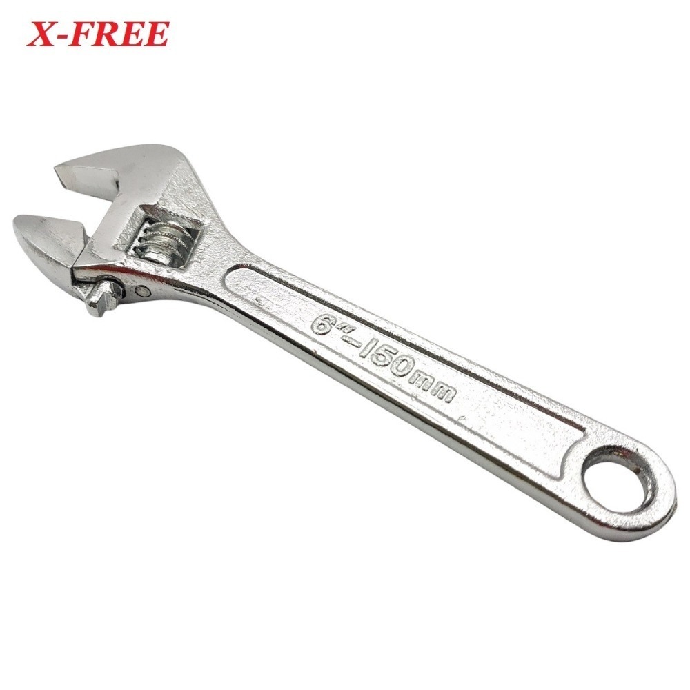6＂活動扳手150mm 鍛造鋼 6吋活動板手 開口扳手 開口板手 螺絲扳手 螺絲板手 扳手 板手 六角扳手 六角板手-細節圖8