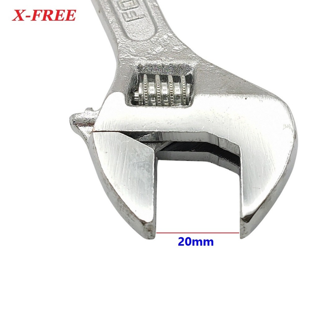 6＂活動扳手150mm 鍛造鋼 6吋活動板手 開口扳手 開口板手 螺絲扳手 螺絲板手 扳手 板手 六角扳手 六角板手-細節圖7