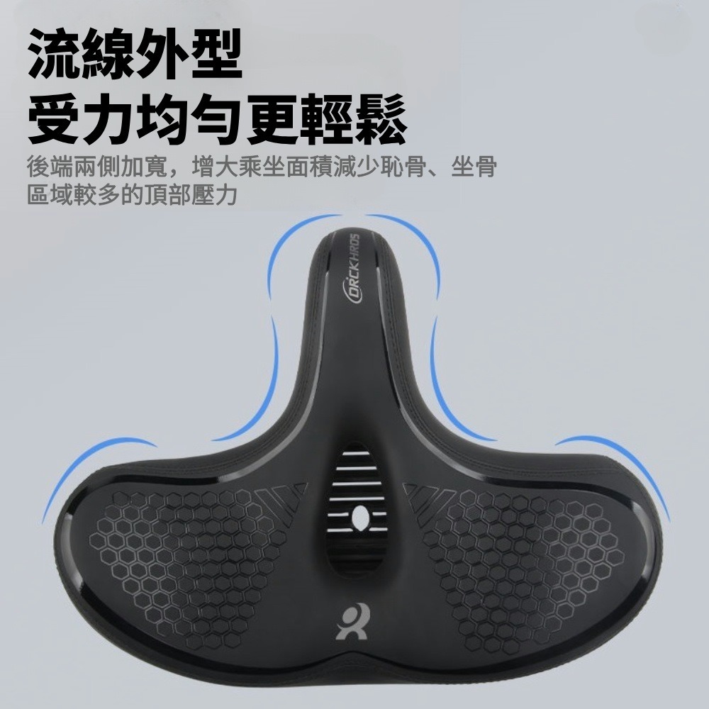 DG 壹八 中型加寬沙發中空坐墊 沙發級避震座墊 自行車坐墊 淑女車舒適坐墊 登山車鞍座 公路車坐墊 座墊 座椅 坐椅-細節圖7