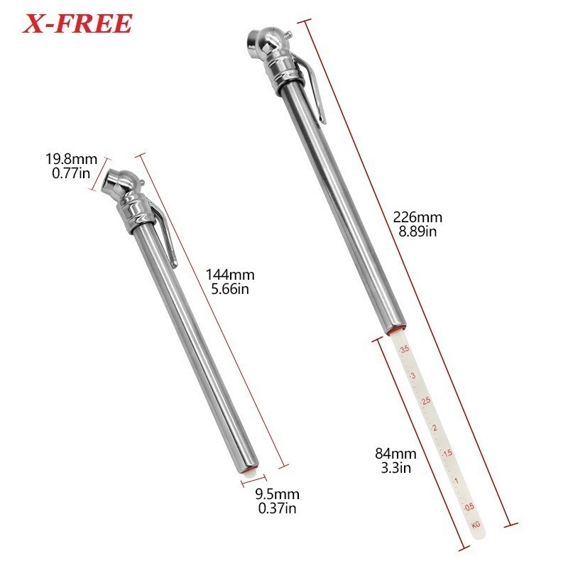 DG 胎壓檢測筆 無需電池 美嘴胎壓計 便攜胎壓筆 車用測壓器 汽車胎壓計 筆式偵測器 輪胎測壓表 機械式檢測器 檢測計-細節圖6