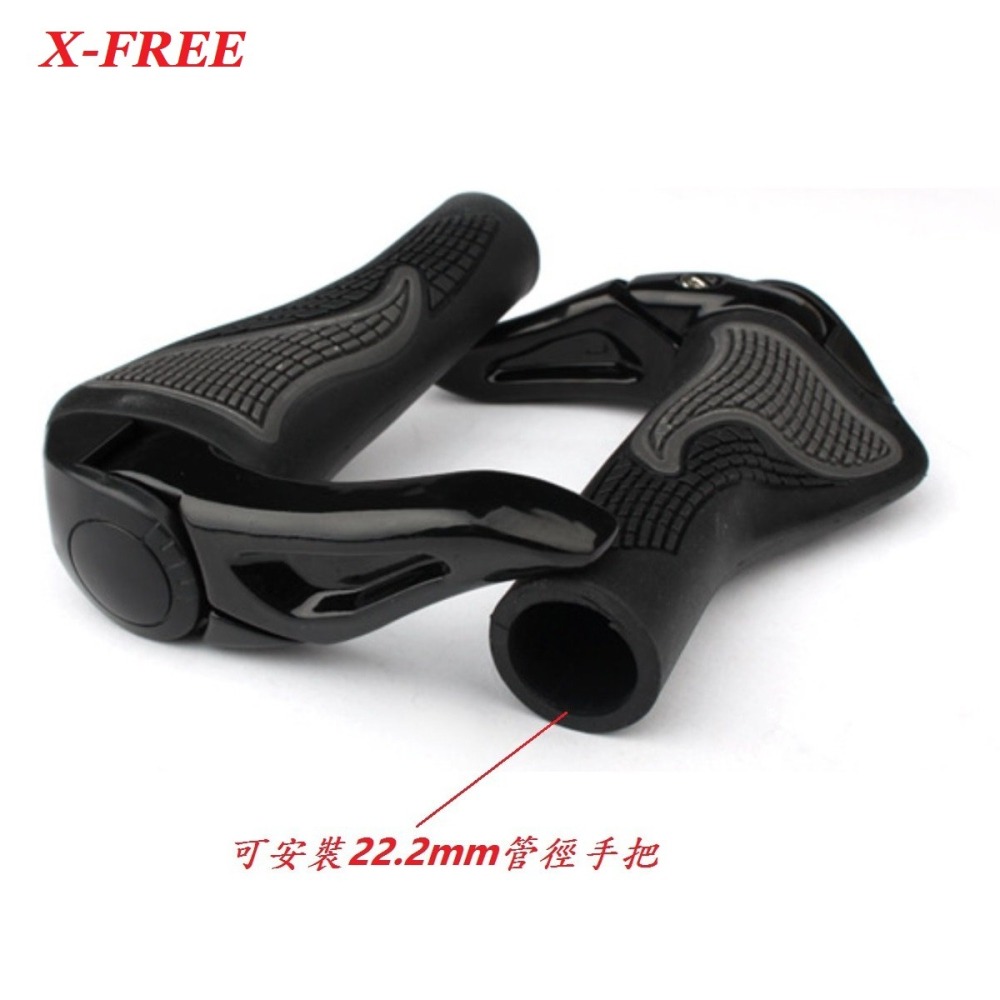 DG 第二代人體工學鋁合金牛角握把 自行車把套 人間肉球羊角把手 單車把套 平把公路車登山車小折 一體成型加大肉球 手握-細節圖5