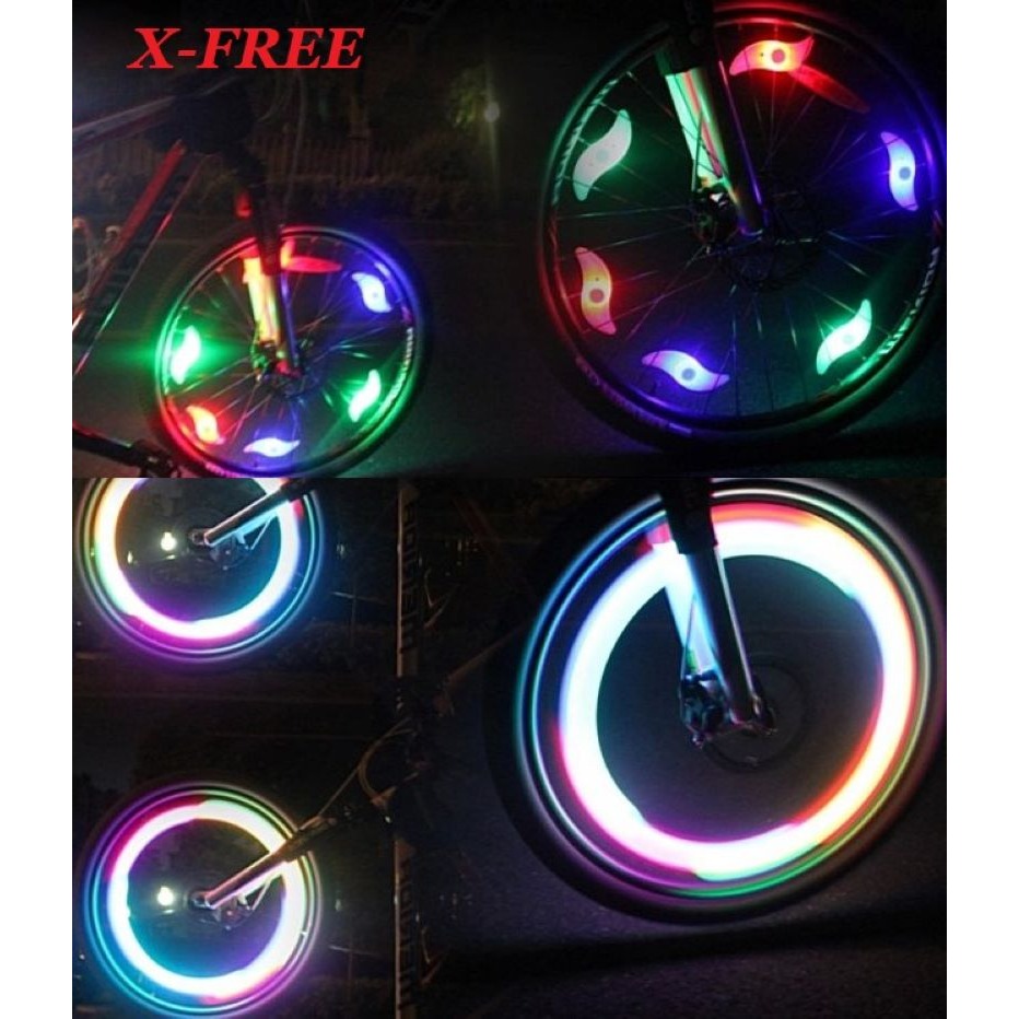 DG 附電池自行車鋼絲S型勾燈 風火輪 鋼絲燈輻條燈 LED警示燈 柳葉燈 青蛙燈 車輪燈 氣嘴燈 輪輻燈 單車輪胎燈-細節圖8