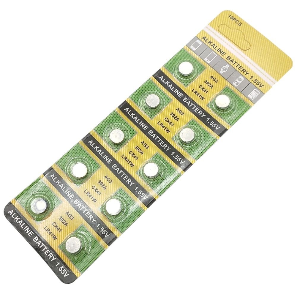 DG 鈕扣電池 AG3 736 CX41 LR41W 1.55V電池 游標卡尺電池 鈕釦型電池 鈕扣水銀電池 LR41-細節圖3