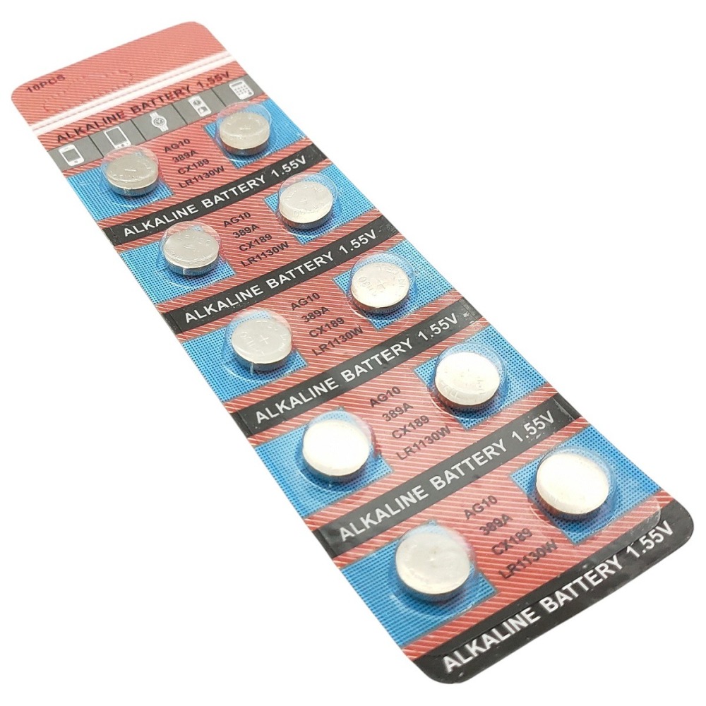 DG 鈕扣電池 AG10 389A CX189 LR1130 1.55V電池 鈕釦型電池 鈕扣電池 LR1130W 電池-細節圖4