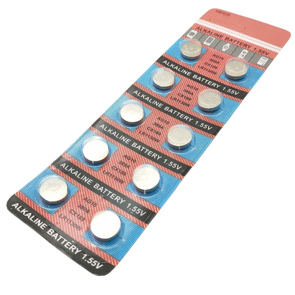 DG 鈕扣電池 AG10 389A CX189 LR1130 1.55V電池 鈕釦型電池 鈕扣電池 LR1130W 電池-細節圖5