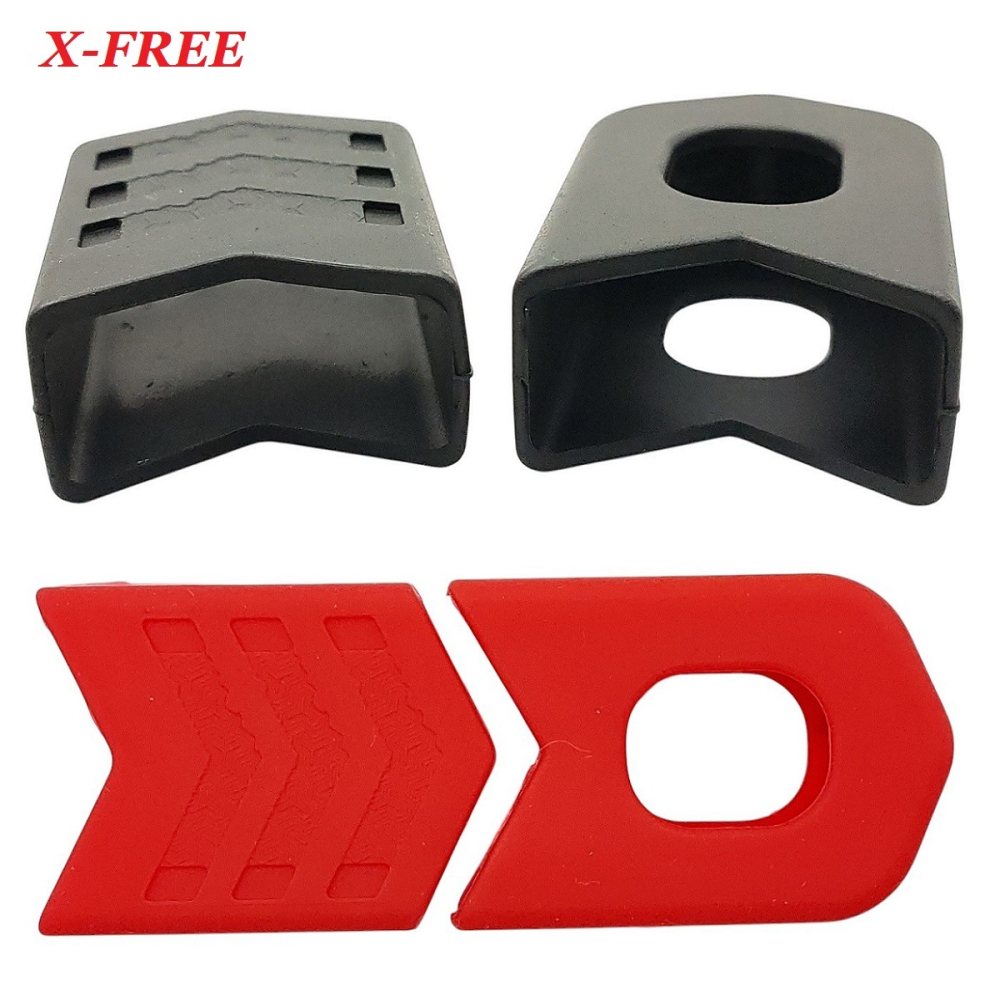 DG 自行車大盤曲柄箭型保護套 腳踏車曲柄膠套 登山車大盤保護套 公路車曲柄護盤護蓋 大盤腿套 一體式大盤曲柄膠套-細節圖9