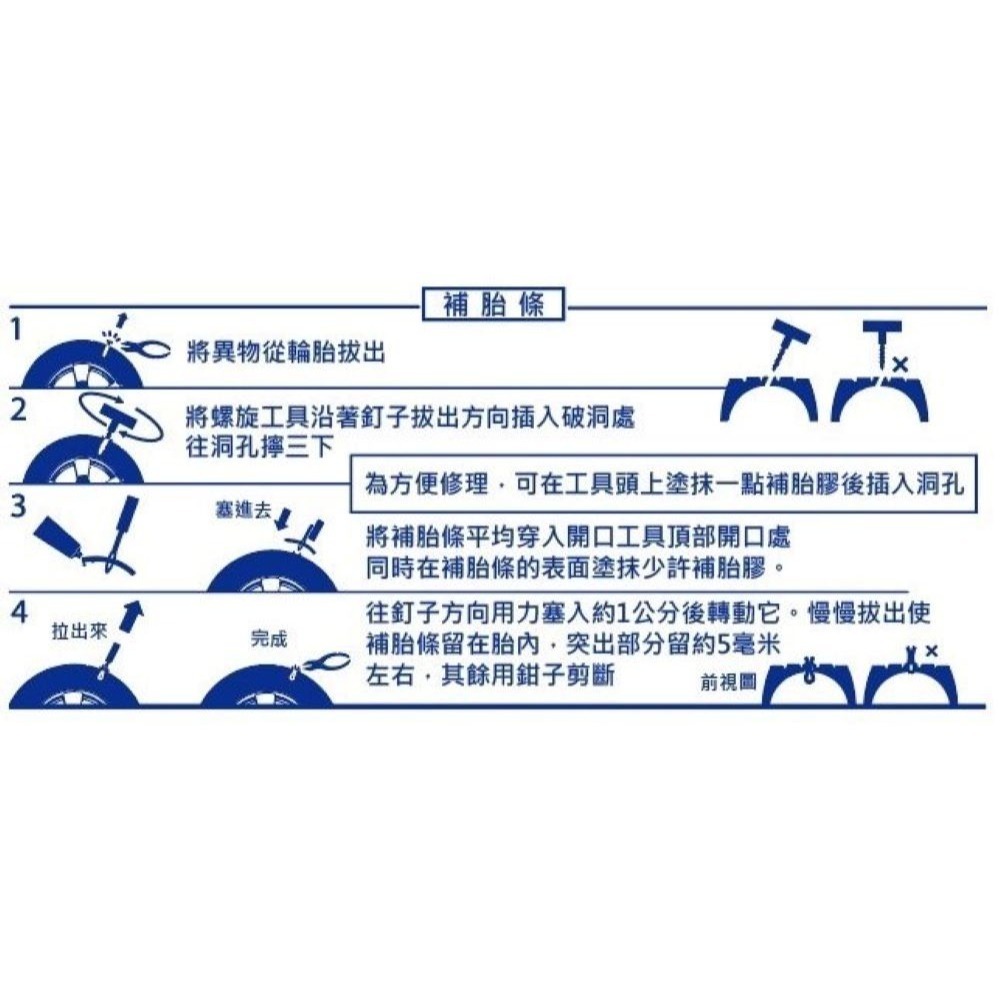 DG 台製無內胎3.5mm補胎條 自行車補胎條 外胎輪胎補胎條 補胎膠條 高速胎補胎條 真空胎補胎條 補胎條 3.5mm-細節圖10