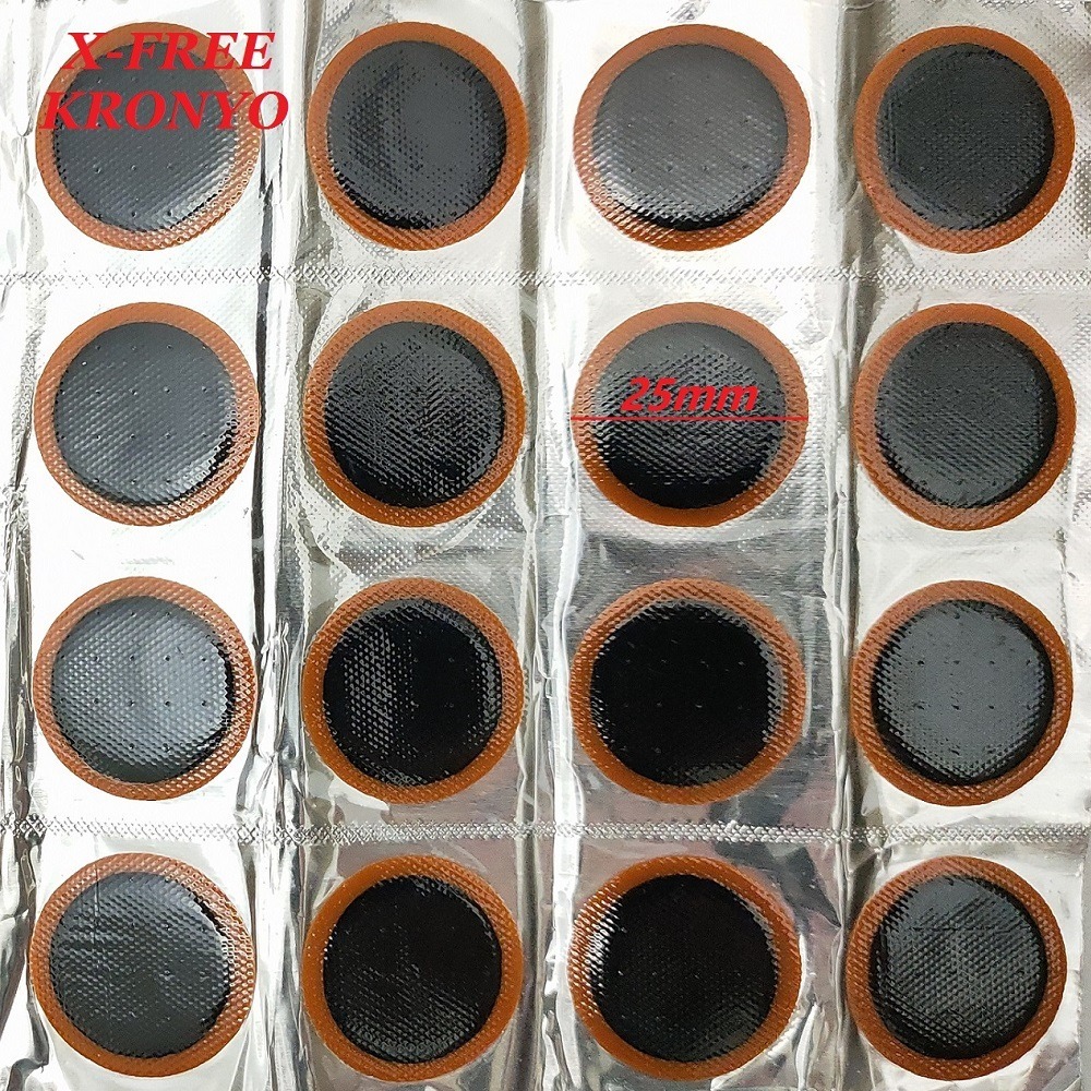 DG 台製 圓形S號補胎片 附20ml補胎膠水 內胎補胎片 KRONYO自行車補胎膠 腳踏車補胎強力膠 修車工具 補胎片-細節圖7