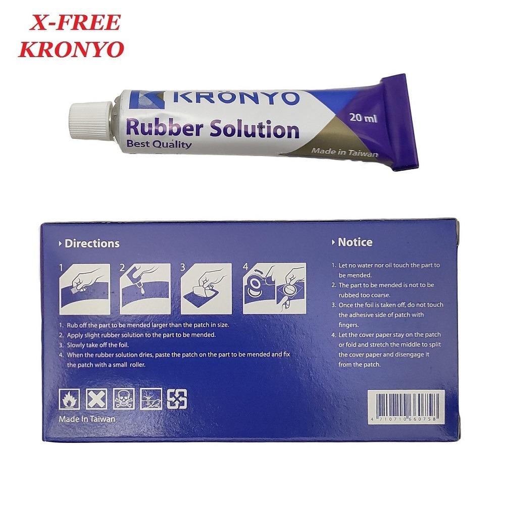 DG 台製 方形M號補胎片 附20ml補胎膠水 內胎補胎片 KRONYO自行車補胎膠 腳踏車補胎強力膠 修車工具 補胎片-細節圖5