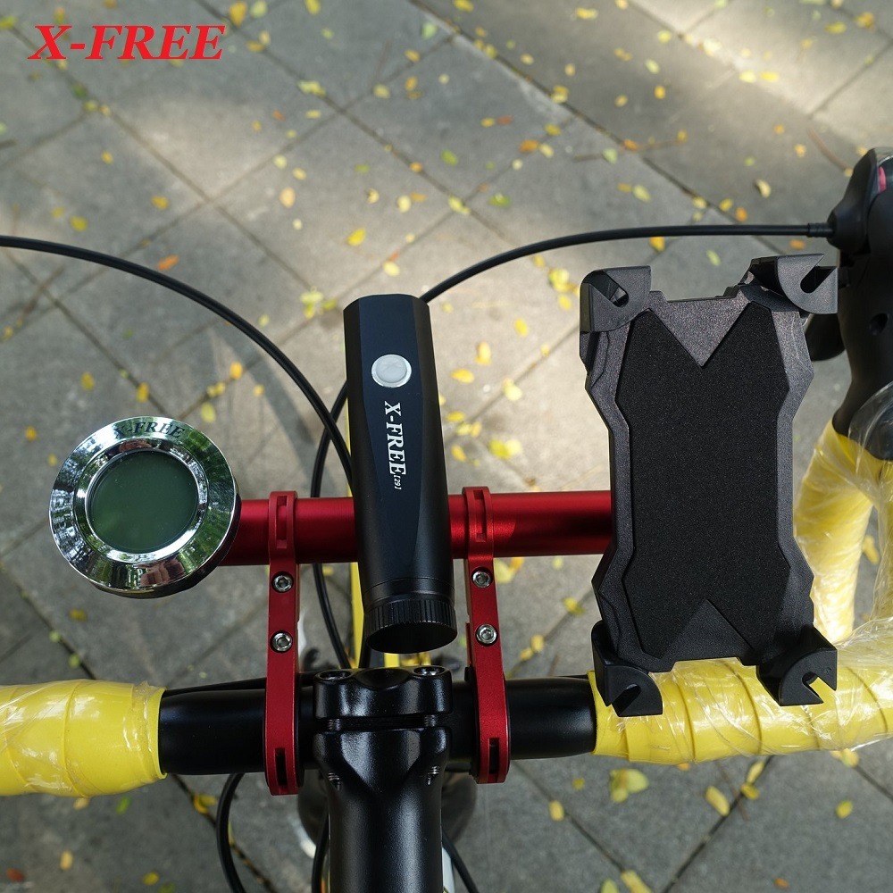 DG 雙桿擴充延伸架 自行車擴展架 車燈碼表延伸座 碼錶前燈擴充架 單車燈架碼表架 車把延伸架 車把擴充架 手電筒支架-細節圖8