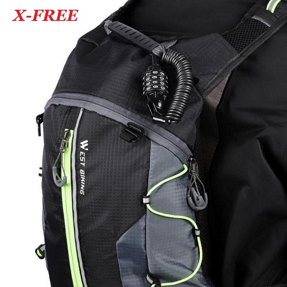 DG 自行車四碼密碼鎖 安全帽密碼鎖 頭盔4位安全鎖 機車電動車防盜鎖 鋼絲鎖 腳踏車鎖 單車鎖 自行車大鎖 鋼纜車鎖-細節圖7