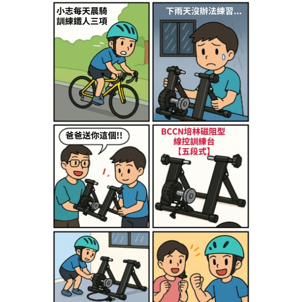 DG 20吋 22吋 吋自行車五段線控磁阻型騎行台 送前輪墊+快拆 5段練習台 訓練台 訓練臺 磁阻訓練台 鍛鍊台-細節圖2