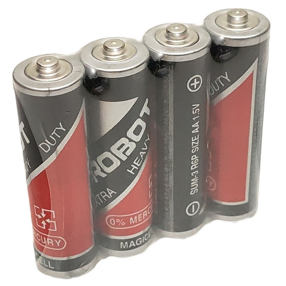 DG 三號電池 3號電池 ROBOT 碳鋅環保電池 1.5V乾電池 符合環保署規定 無敵電池 電池 四號電池 4號電池-細節圖6