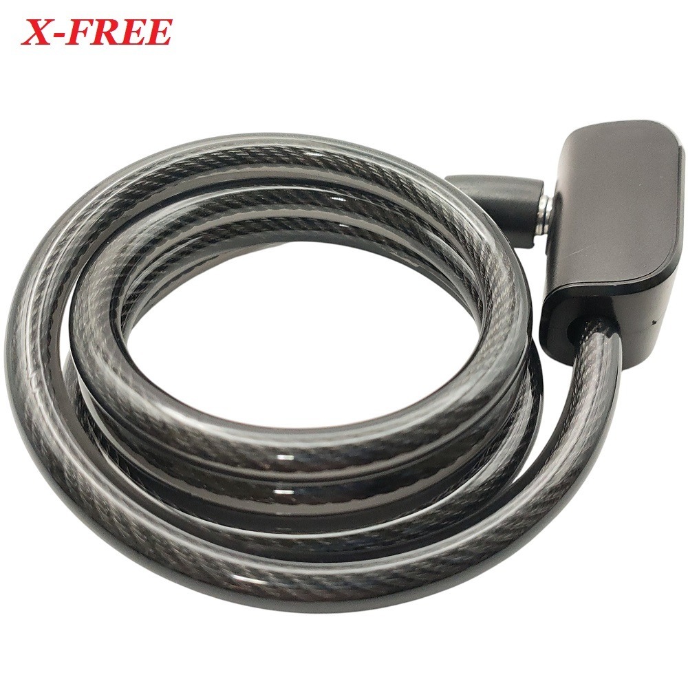 DG 自行車鋼纜鑰匙鎖 X-FREE腳踏車鎖 自行車大鎖 單車鎖 鋼纜車鎖 電動車防盜鎖 鋼絲鎖 自行車鎖 鋼纜鎖-細節圖9