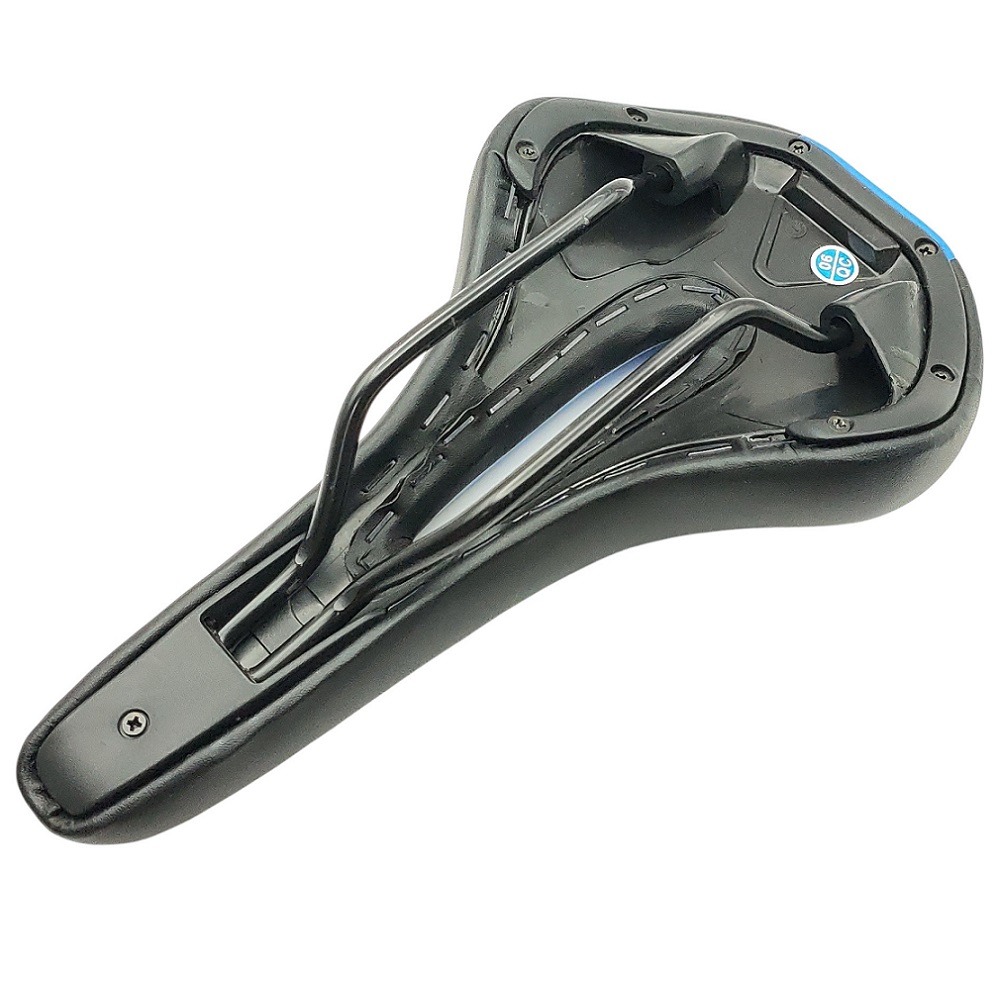 DG 自行車黑藍座墊 中空舒適座墊 腳踏車舒適坐墊 登山車座墊 Q軟坐墊 公路車坐墊 跑車中空座墊 折疊車座墊 沙發鞍座-細節圖5