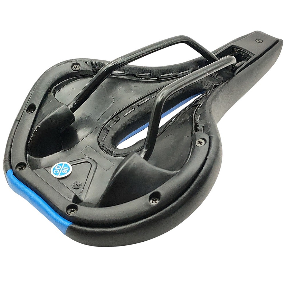 DG 自行車黑藍座墊 中空舒適座墊 腳踏車舒適坐墊 登山車座墊 Q軟坐墊 公路車坐墊 跑車中空座墊 折疊車座墊 沙發鞍座-細節圖6