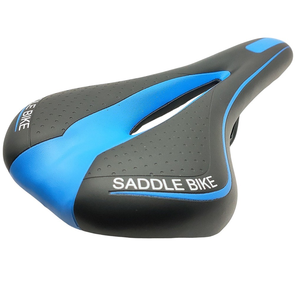 DG 自行車黑藍座墊 中空舒適座墊 腳踏車舒適坐墊 登山車座墊 Q軟坐墊 公路車坐墊 跑車中空座墊 折疊車座墊 沙發鞍座-細節圖7