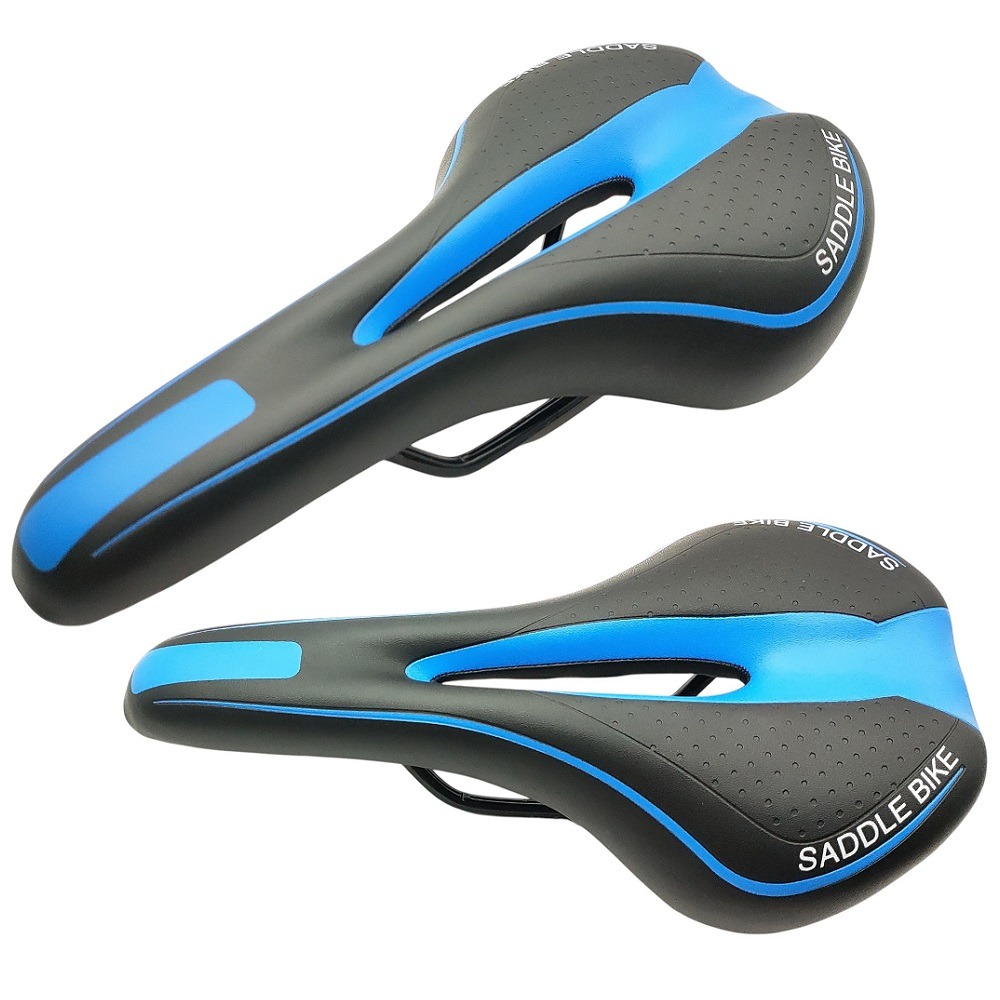 DG 自行車黑藍座墊 中空舒適座墊 腳踏車舒適坐墊 登山車座墊 Q軟坐墊 公路車坐墊 跑車中空座墊 折疊車座墊 沙發鞍座-細節圖8