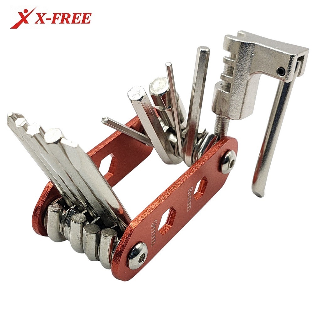 DG 折疊工具組 摺疊工具組 自行車多功能工具 多功能工具組 折疊工具 摺疊工具 折疊工具組 六角扳手-細節圖7