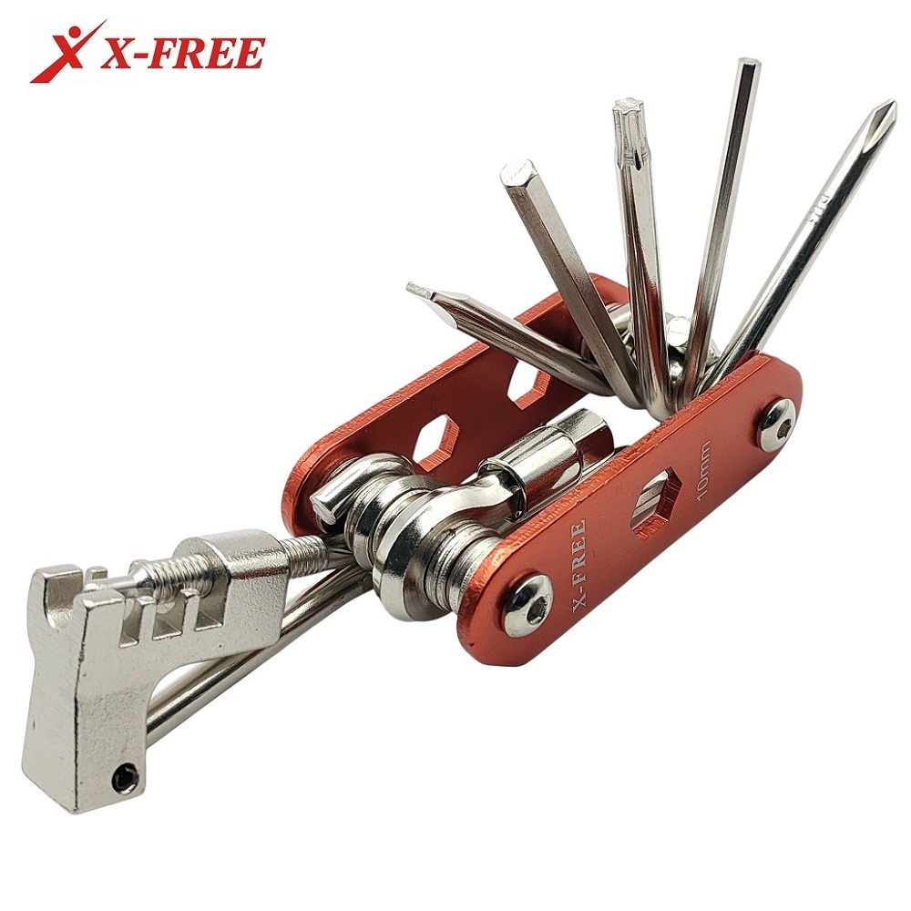 DG 折疊工具組 摺疊工具組 自行車多功能工具 多功能工具組 折疊工具 摺疊工具 折疊工具組 六角扳手-細節圖9